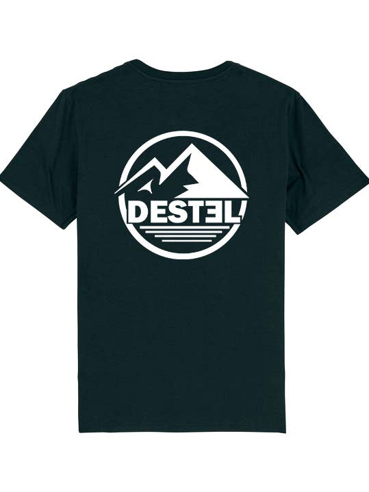 T-SHIRT DESTEL Noir pour la vente par Destel Clothing