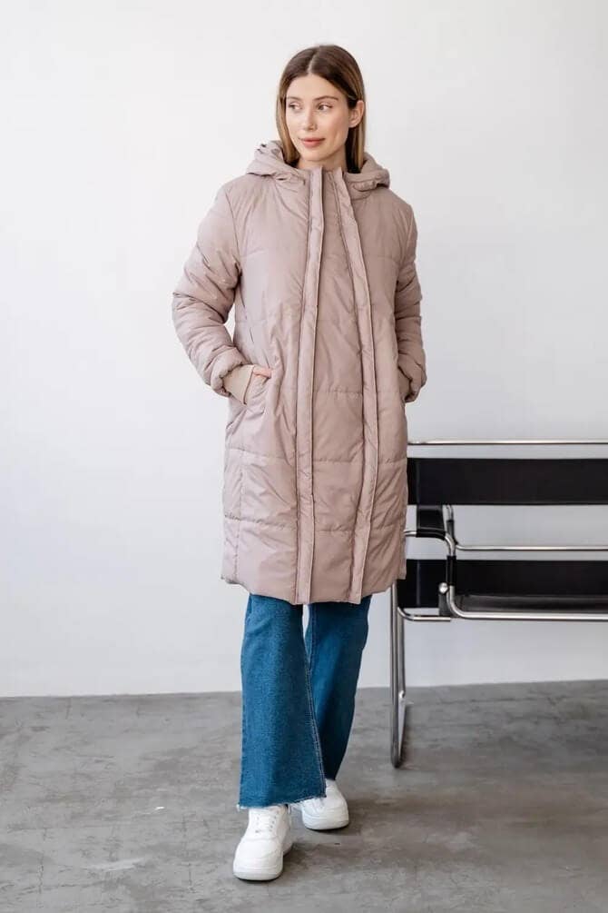 Beige 4343274 Maternity Jacket for wholesale on Faire1