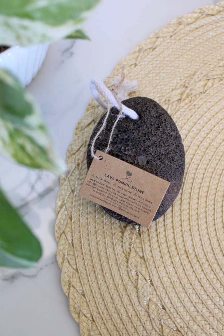 Me Mother Earth - Wholesale Pumice/exfoliating stone - Lava Pumice Stone with Cotton Hanging Loop