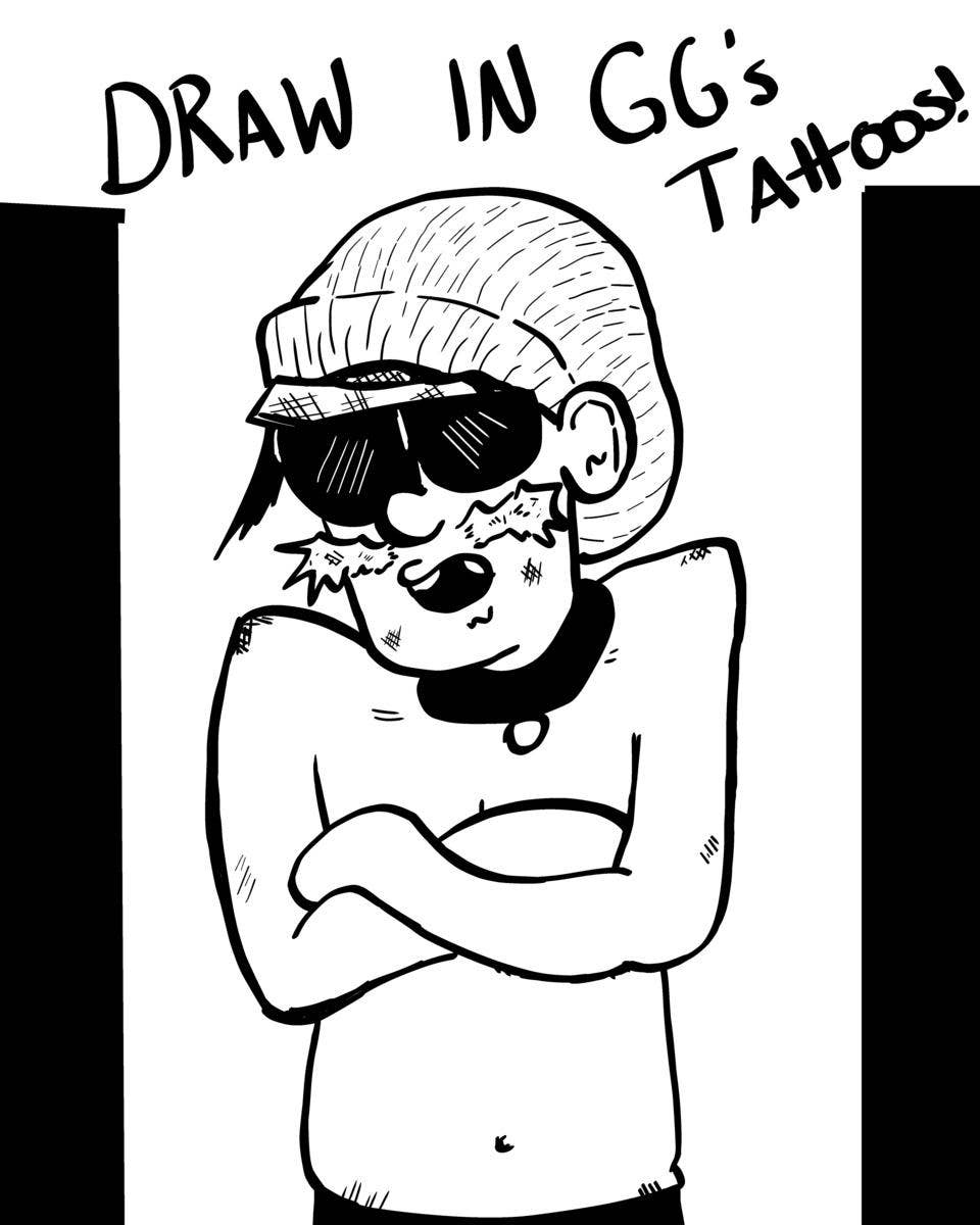 Microcosm Publishing & Distribution - Wholesale Coloring & Activity Book - Adult - GG Allin Rock & Roll Coloring Book1