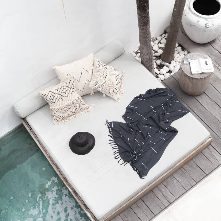 Village Thrive – wholesale Dekorativ kudde – Nya handsydd bomull kasta kudde7