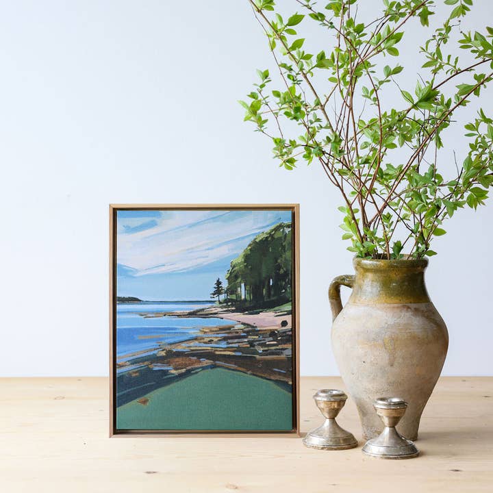 Sarah Madeira Day - Wholesale Art Print - Southwest Harbor Tide | Stretched Print on Canvas