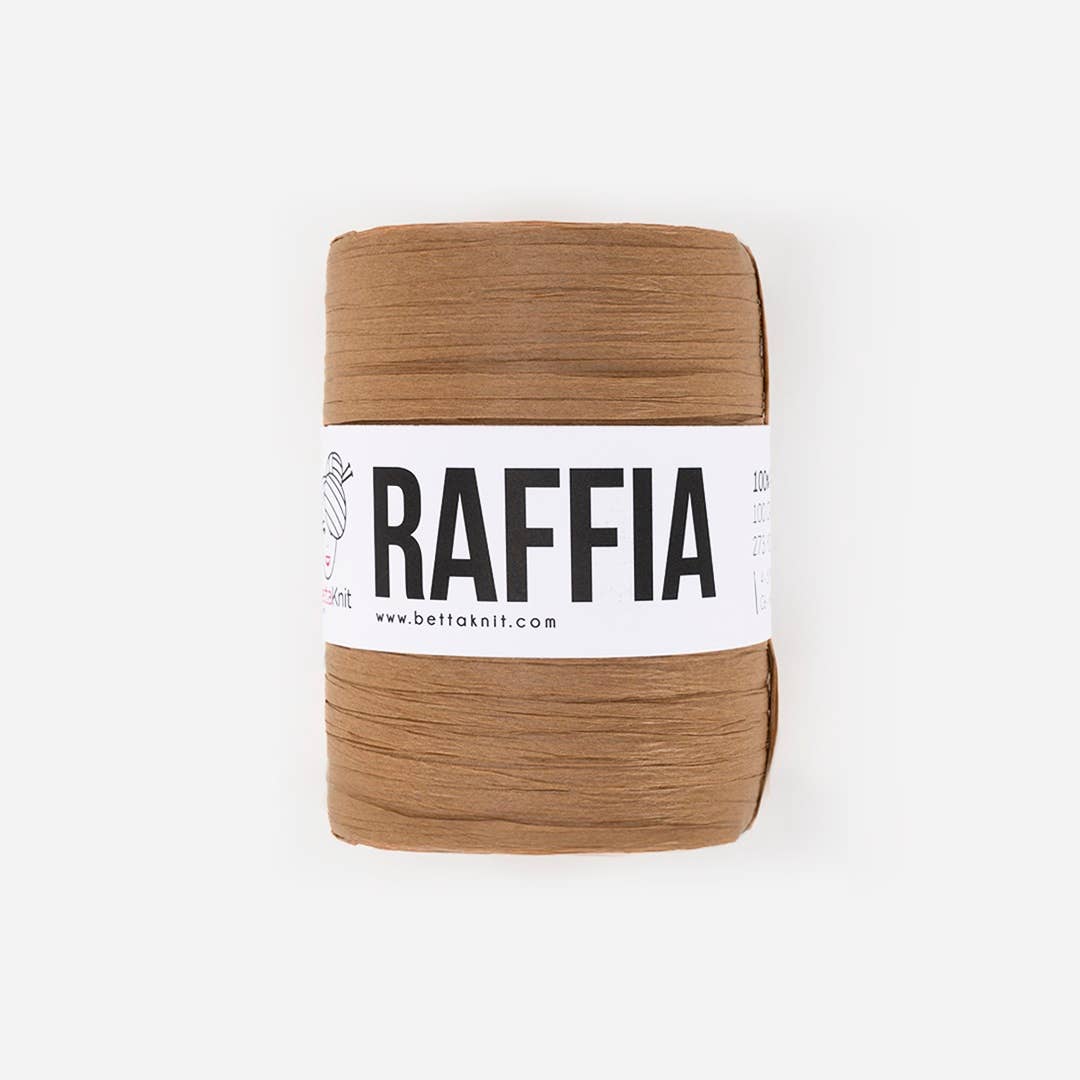 BettaKnit - Wholesale Garen - Raffia, 100% natuurlijke papieren garen16