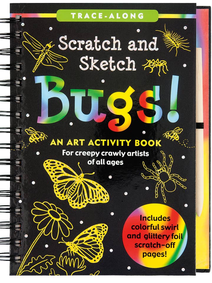 Bugs! Scratch and Sketch for wholesale by Peter Pauper Press