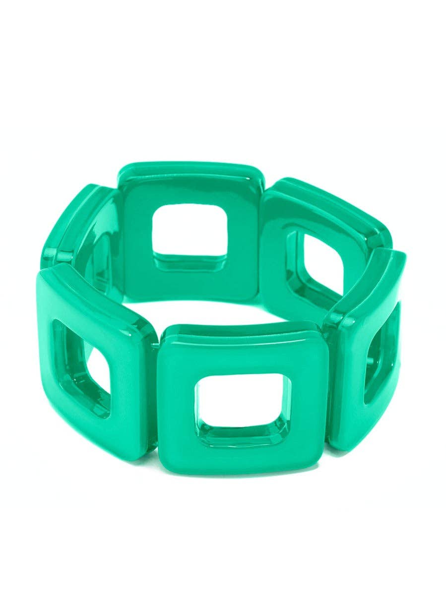 ZENZII Jewelry - Wholesale Bangle Bracelet - Resin Block Bracelet19
