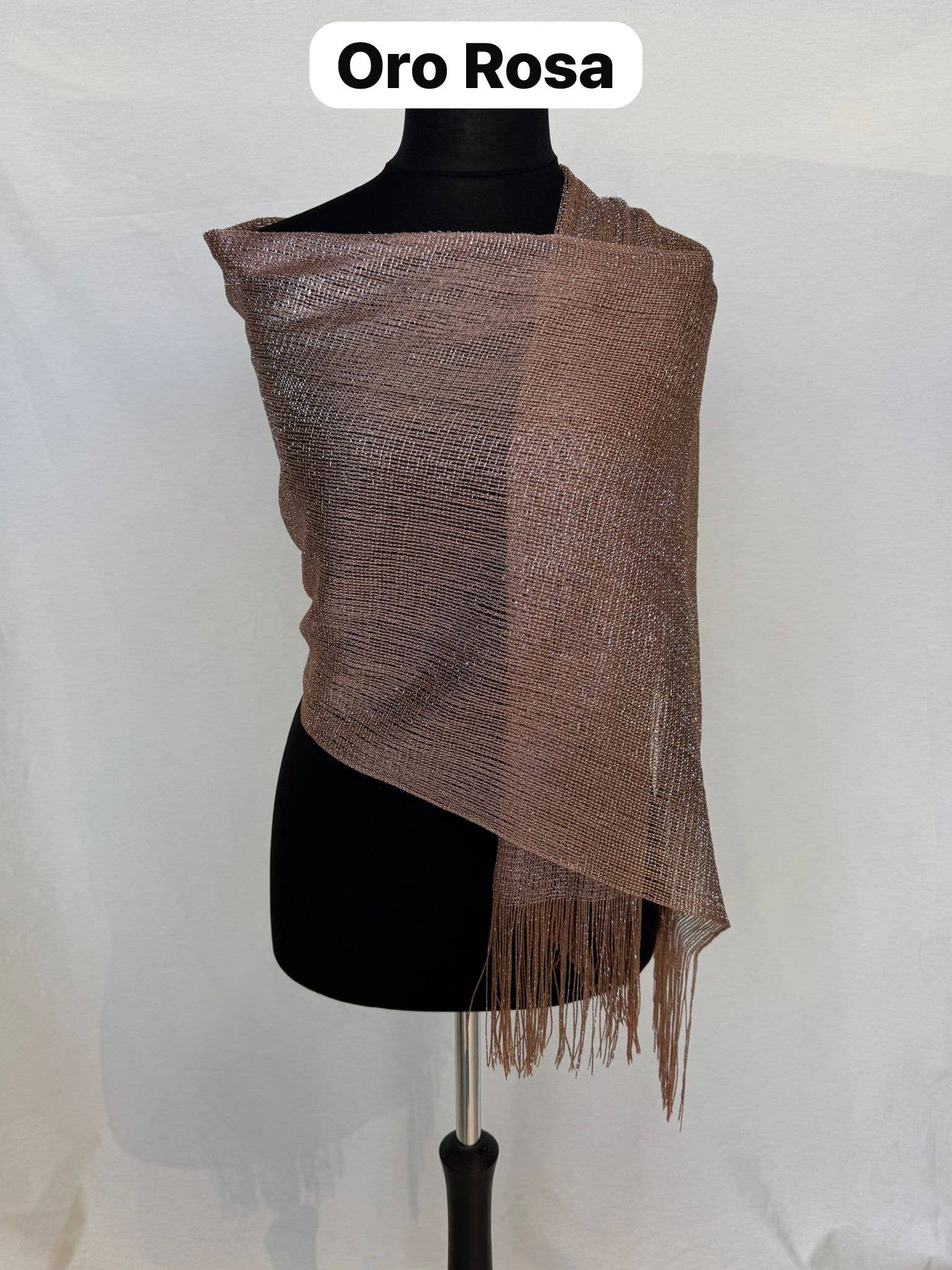Invitadissimas - Wholesale Scarf - Women's - FRINGE SHAWL 50*200cm3