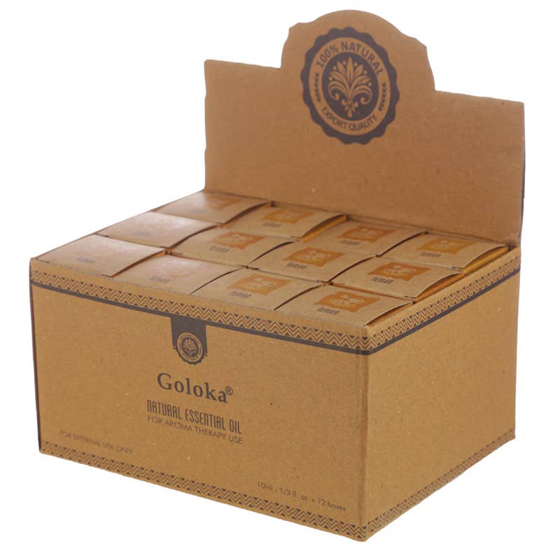 Puckator EU - Venta al por mayor Aceite esencial - Aceite Esencial Natural Limón Goloka 10ml1