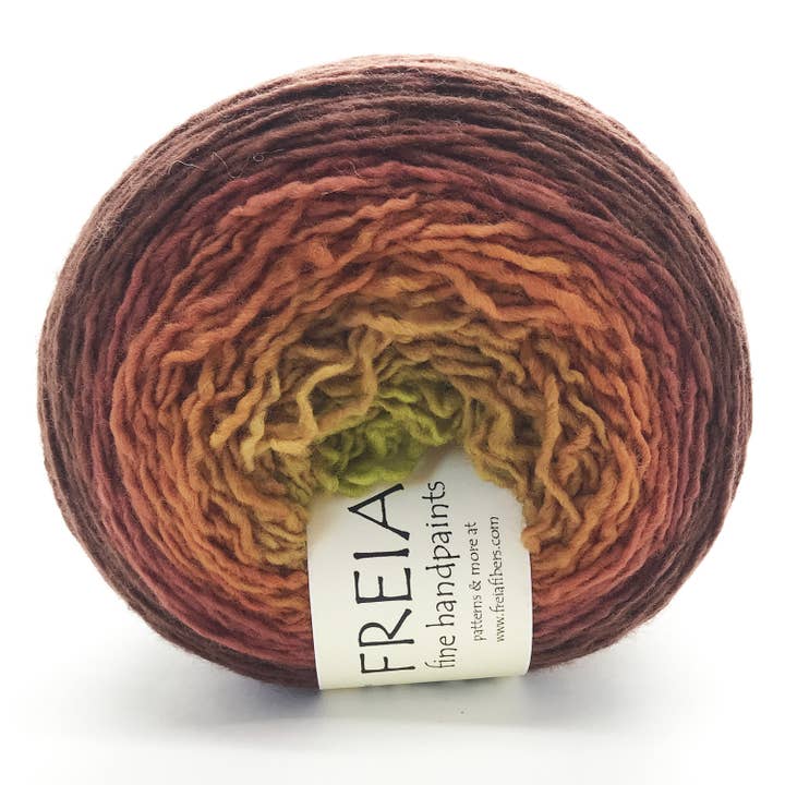 Harvest Merino Fingerschal für den Großhandel von Freia Fine Handpaint Yarns