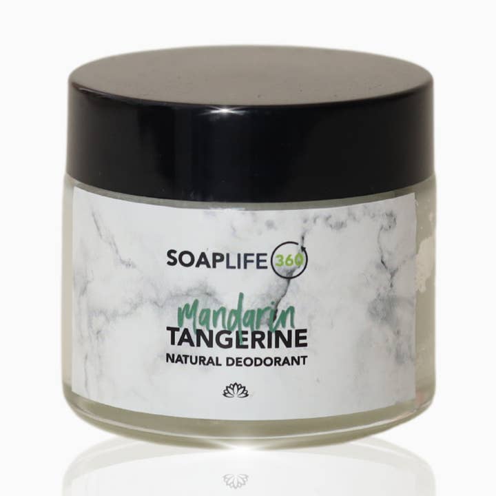 Mandarin + Tangerine Natural Deodorant for wholesale by Soaplife360