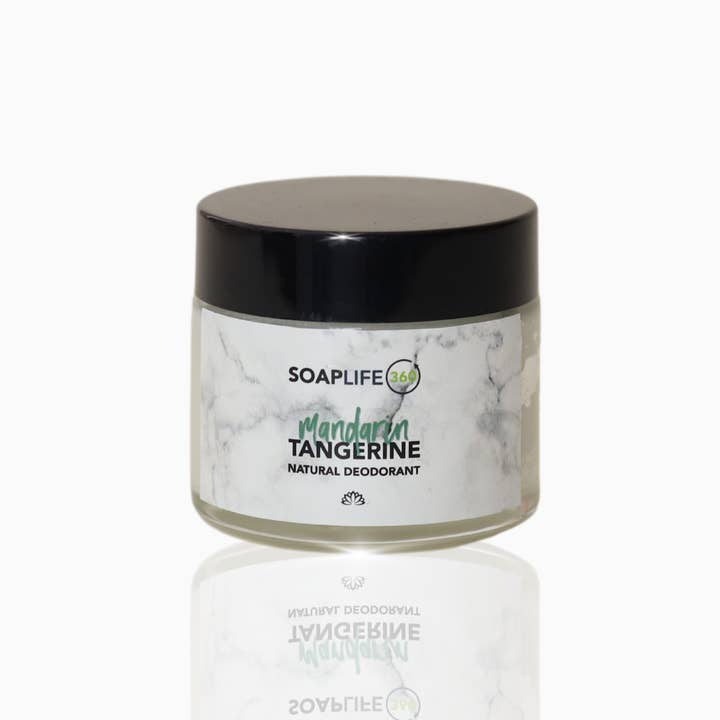 Mandarin + Tangerine Natural Deodorant for wholesale by Soaplife360