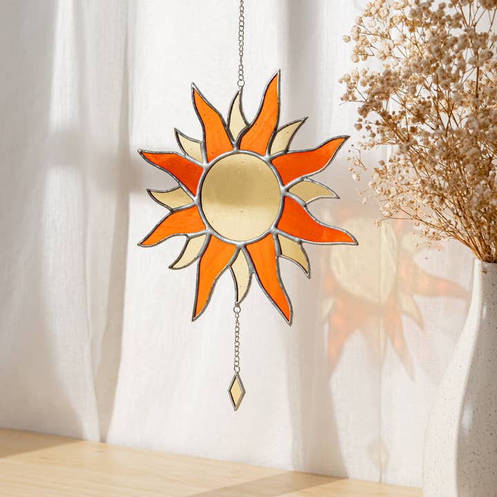 MondoBellissimo – wholesale Suncatcher – Stained Glass Sun F185