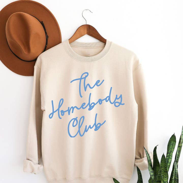 ChubbyBubbyBear - Wholesale Graphic Sweatshirt - Women's - Homebody Club Sweatshirt2