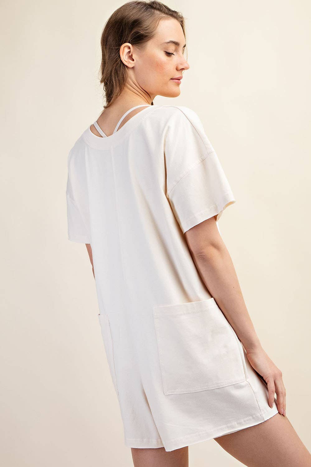 Peace Love Line – wholesale Byxdress - Dam – PL2218 - BOMULLSLYCRA SOLID ROMPER6