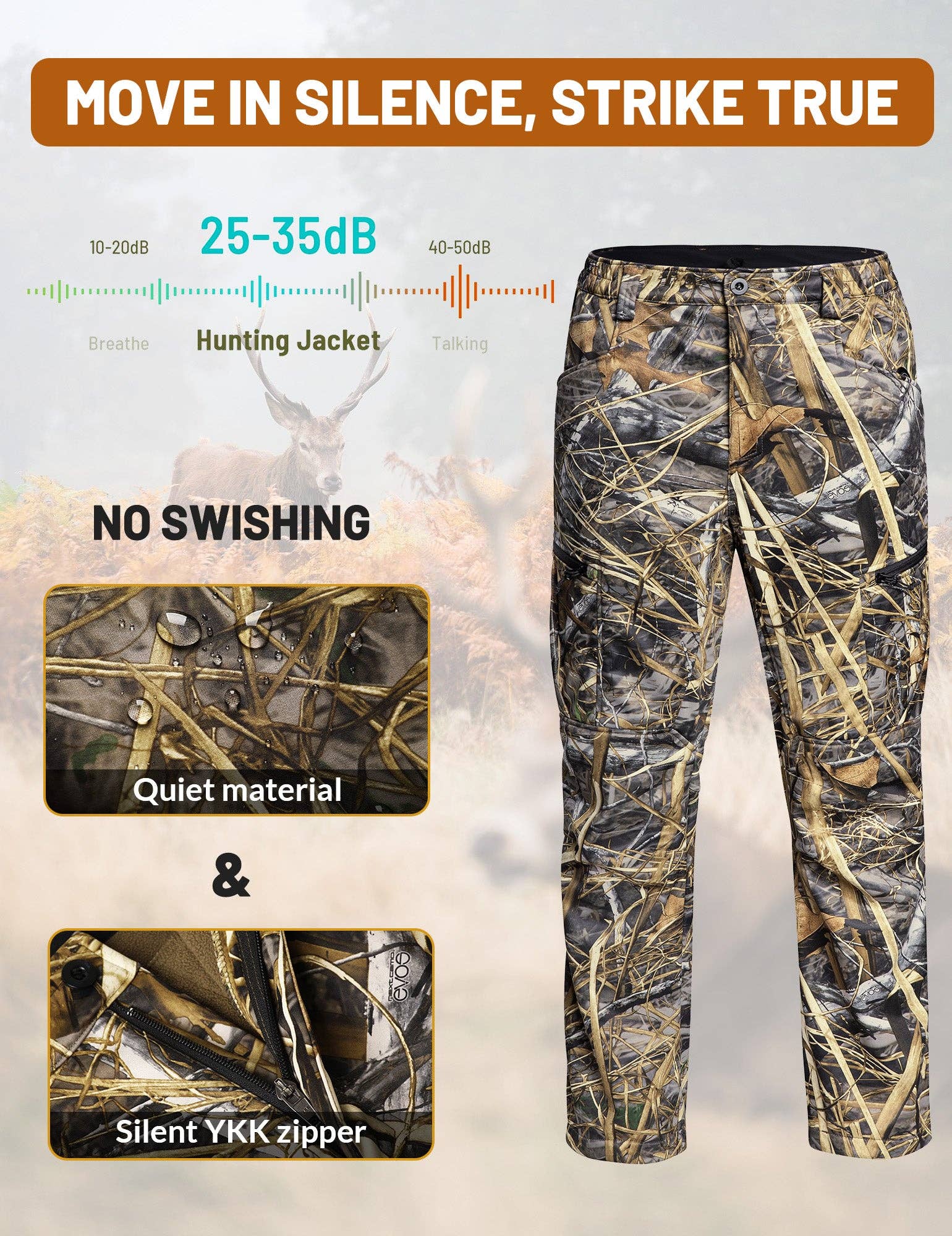 Antarctica Outdoors - Wholesale Pants - Men's - ANTARCTICA GEAR Hunting Heated Pants for Men with 12V 15000mAh Battery11