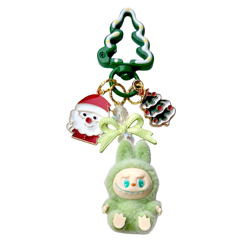 Auraquise - Wholesale Keychain - Kids - Christmas Keychain Toy in Car Cute Cartoon Keyring Accessory1