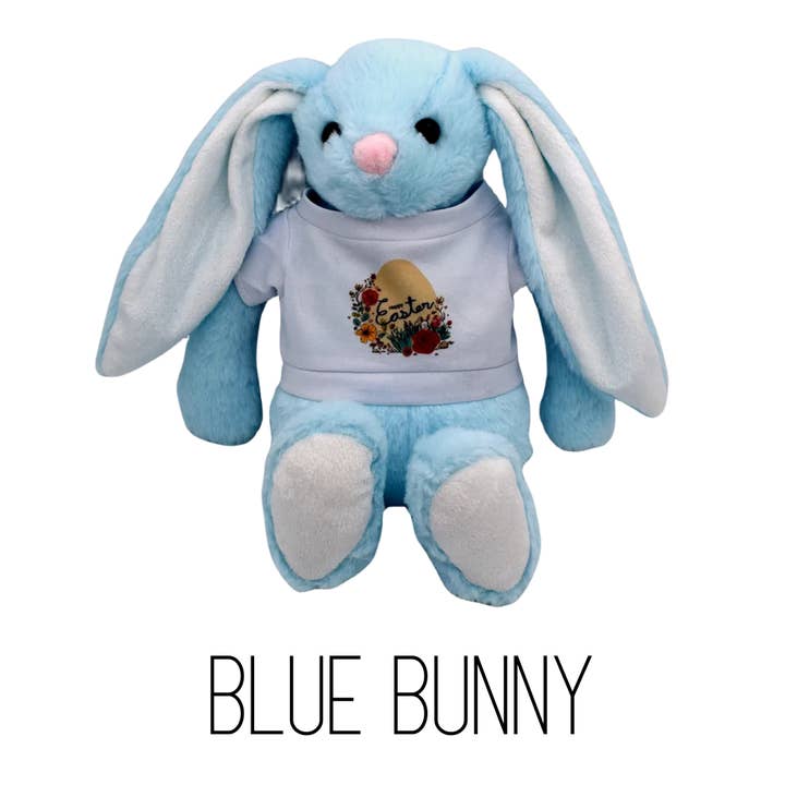 Sublimation Kings of Florida - Wholesale Stuffed/Plush Toy - Kids & Baby - Sublimation Easter Bunny with Polyester Shirt | Plush Toy3