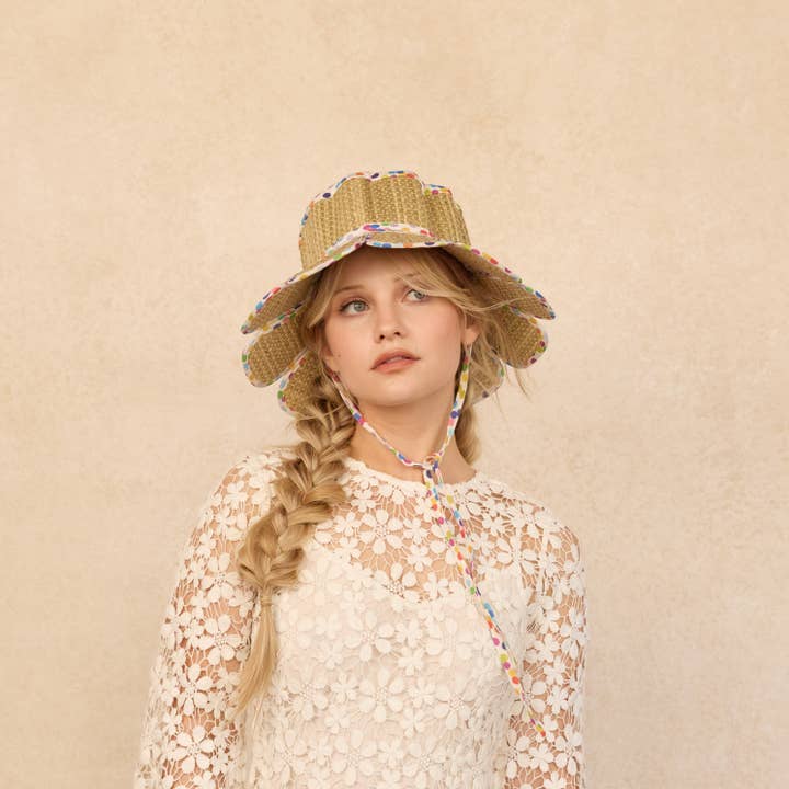 Polka | Regenbogen Polka | Regenbogen | Luxuriöser Manhattan-Hut für den Großhandel auf Faire1