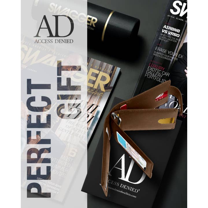 Access Denied Accessories – wholesale Wallet - Men’s – Bifold Wallet With Removable Money Clip Snap Closure17