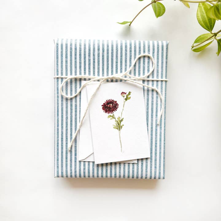 emily lex studio - Wholesale Stationery/Notecard Set - dahlia stem mini notecard1