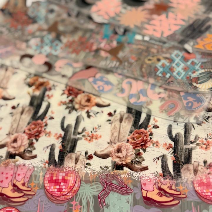 Crafty Treasures - Wholesale Sticker - WESTERN Bundle of 5, 10 UV DTF 16oz Wraps, Wholesale (Copy)