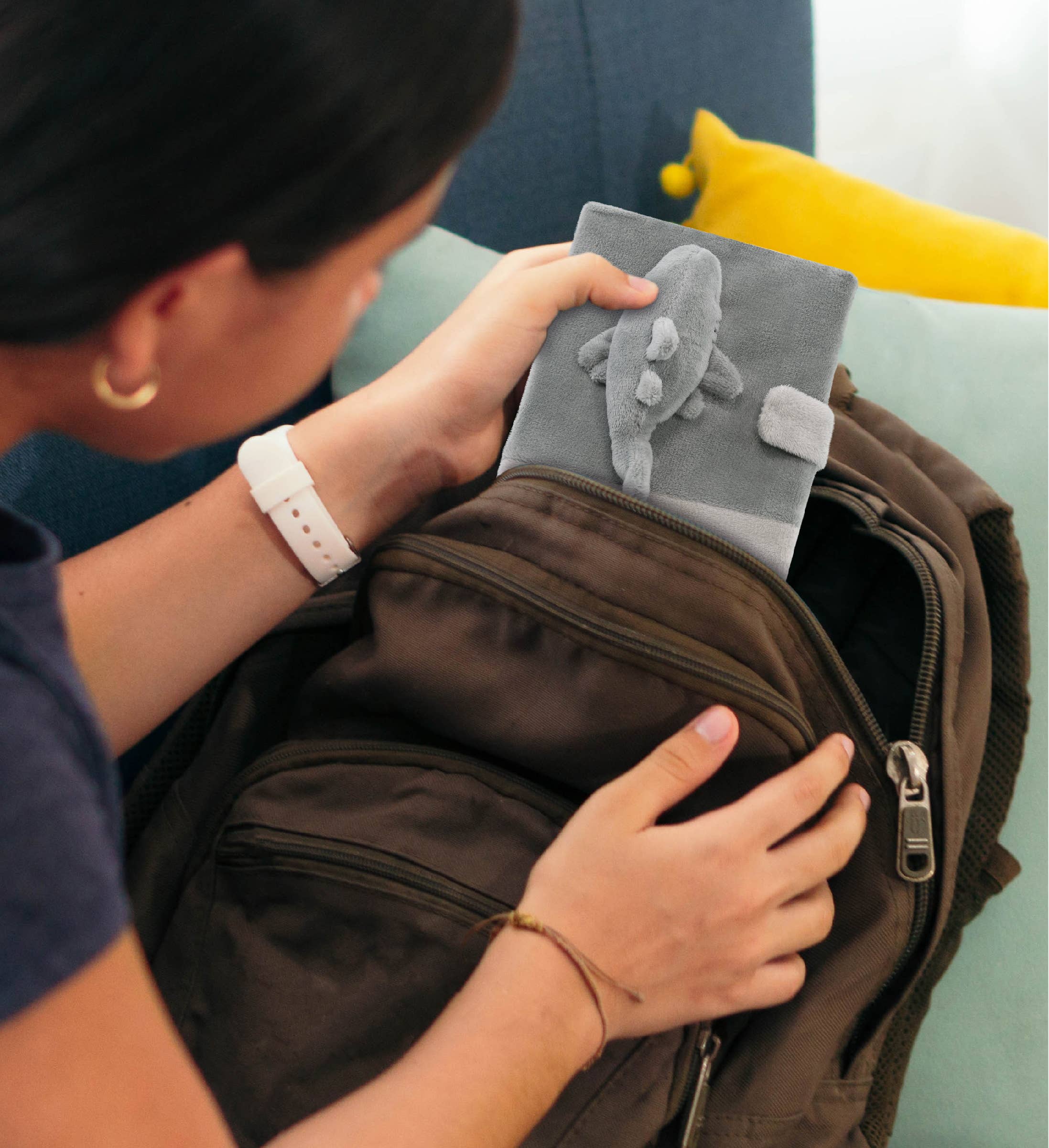 Cota Global - Wholesale Stuffed/Plush Toy - Kids & Baby - Plush Notebook - Shark6