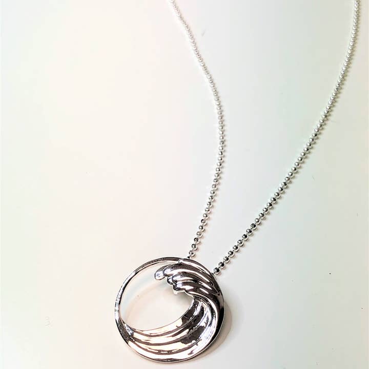 Ocean Wave Necklace for wholesale by Fishgirl Designs