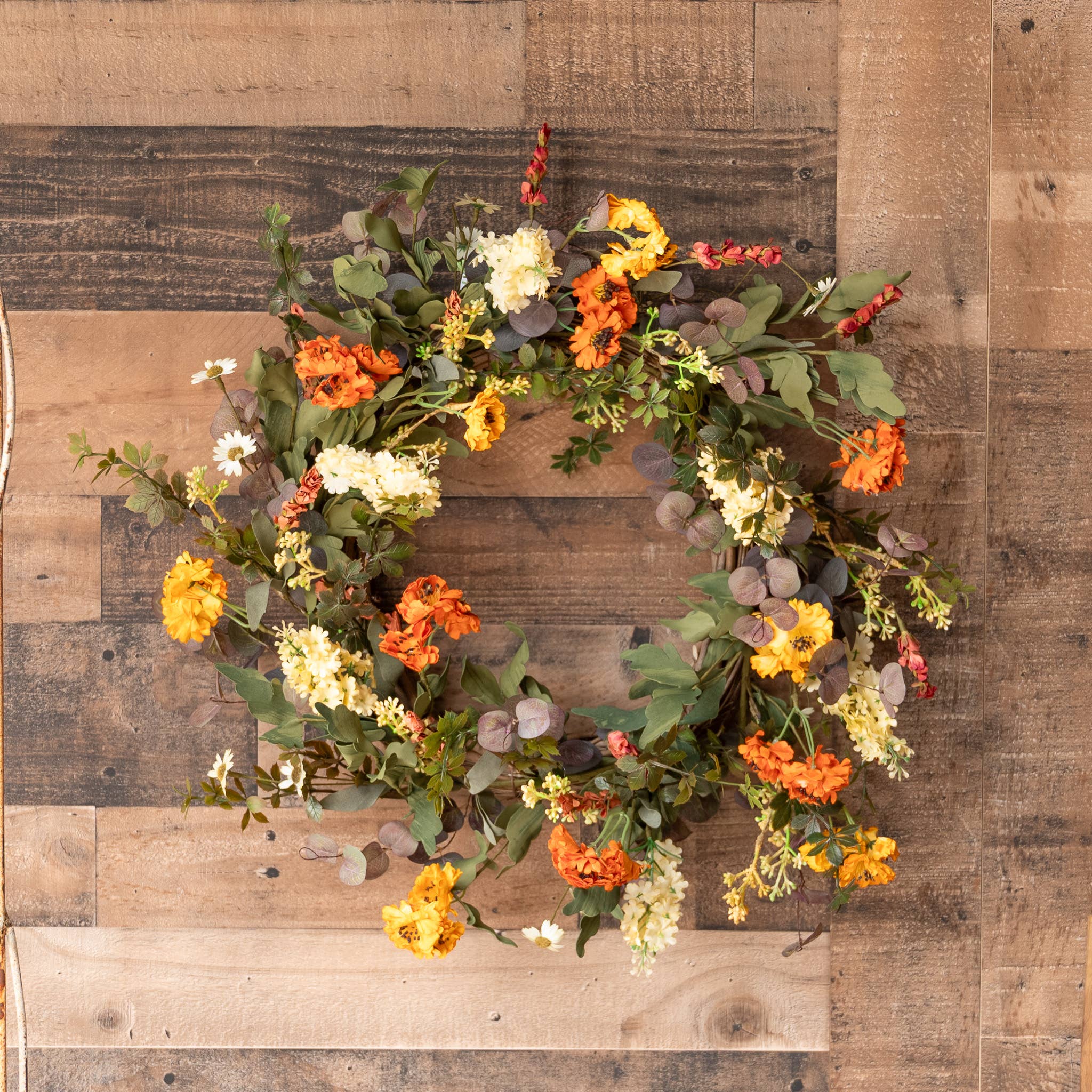 Mills Floral Company - Vendita all'ingrosso Ghirlanda - Ghirlanda Autumn Fields - 22 pollici1