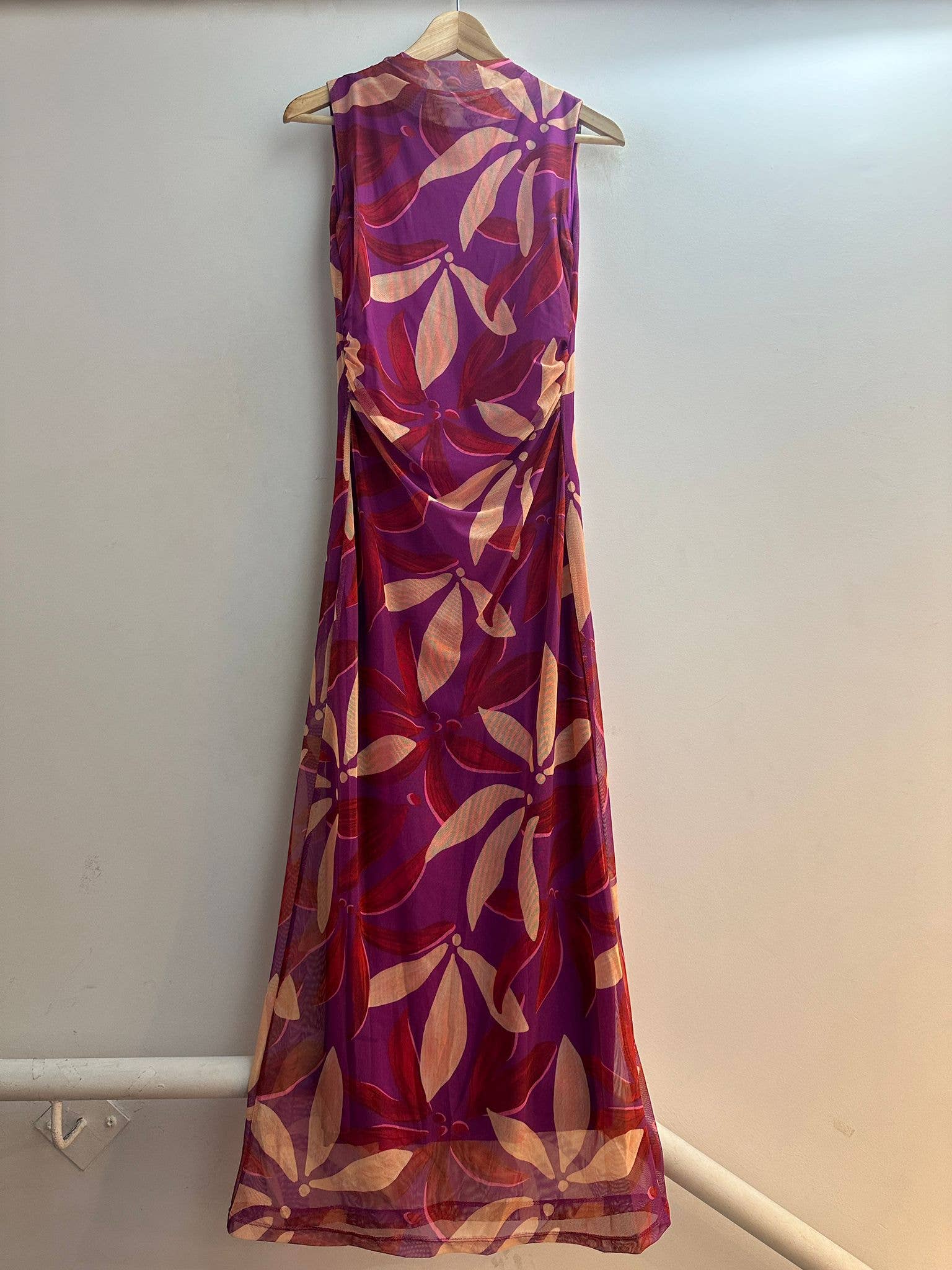 LORIANE – wholesale Klänning - Dam – LORIANE ärmlös maxiklänning med tryckt mönster, one size8