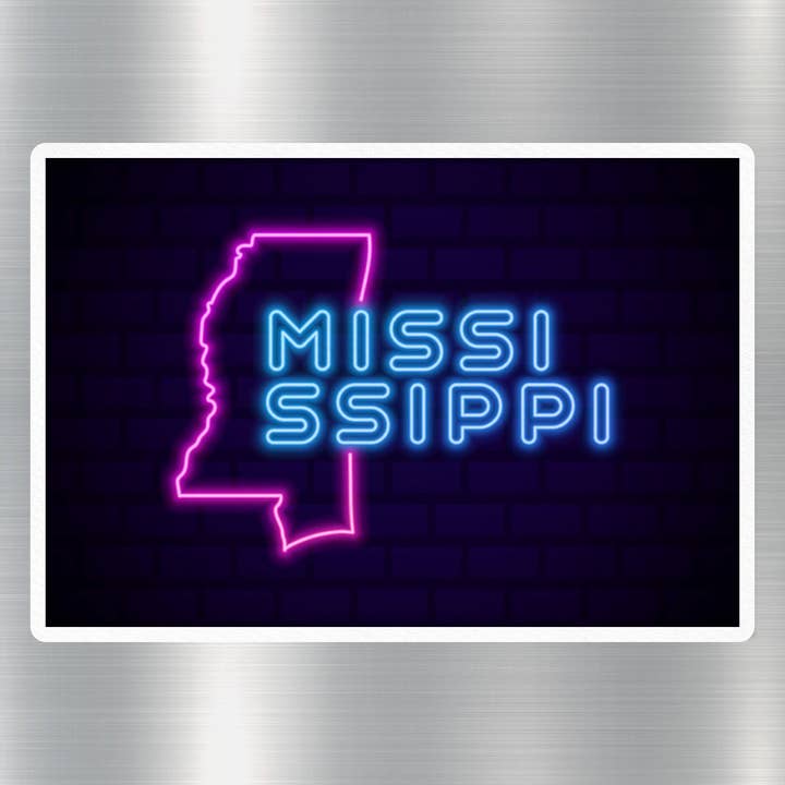 Mississippi Travel Sticker for wholesale by GraffMerch.com