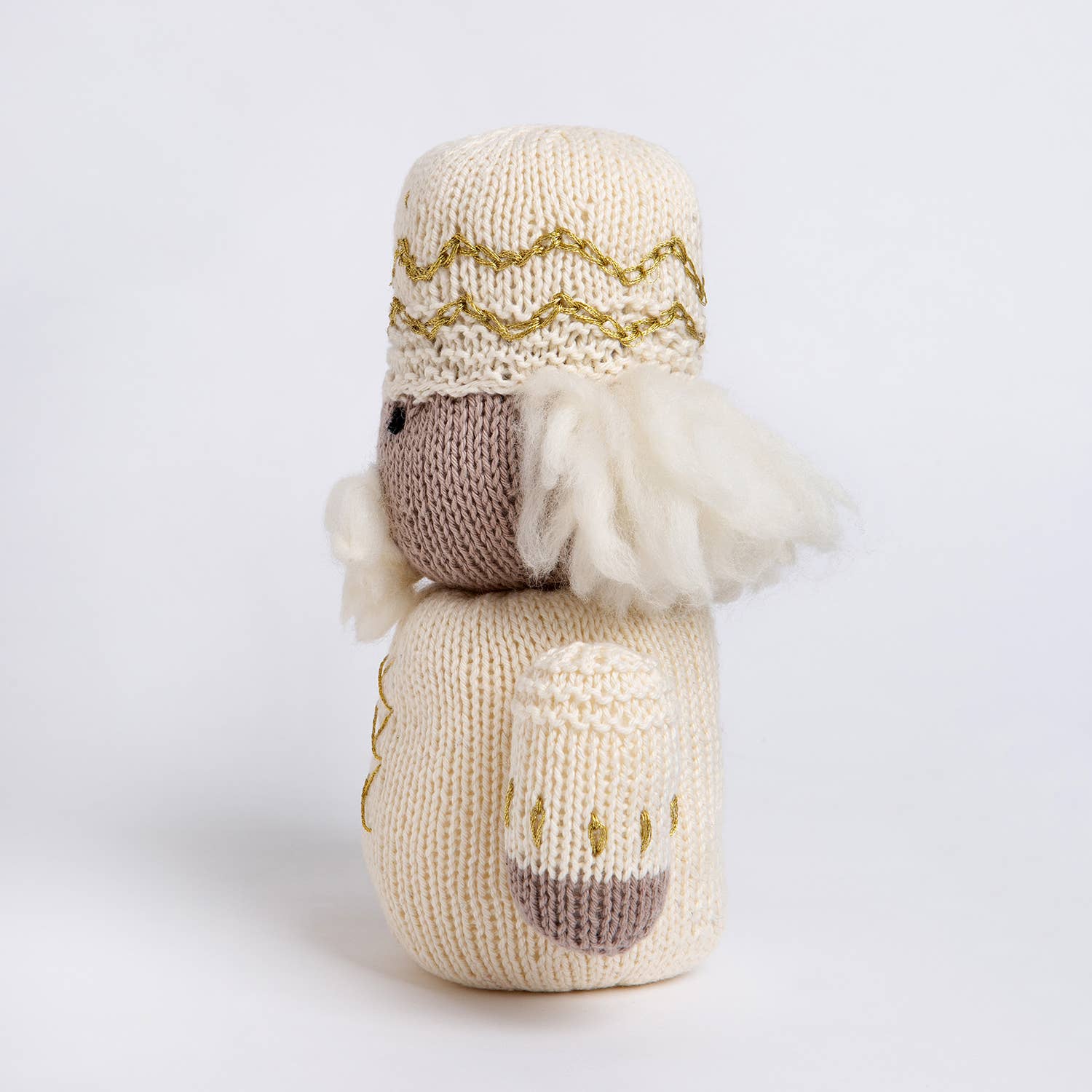 Wool Couture Company - Vente Kit de bricolage - Kit de tricot facile Clarence Nutcracker Christmas2