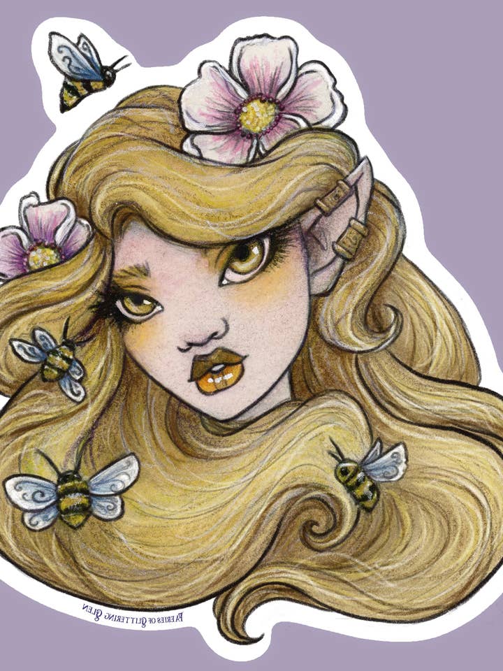 Autocolante Queen Sen Faerie Fairy por atacado de Faeries of Glittering Glen