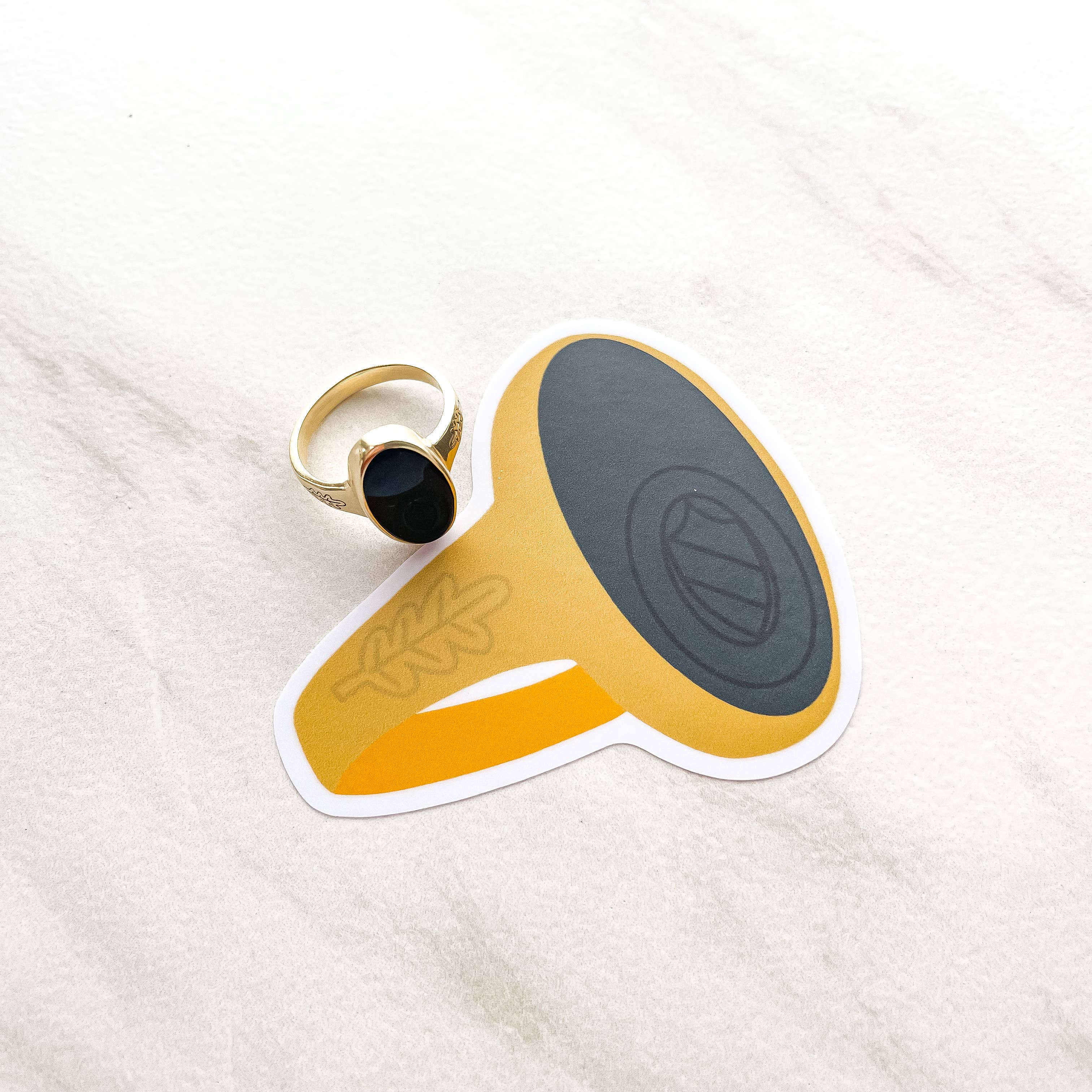 Sundae Sisters Co - Vendita all'ingrosso Adesivo - Adesivo Meredith Onyx | Adesivo ispirato al Meredith College6