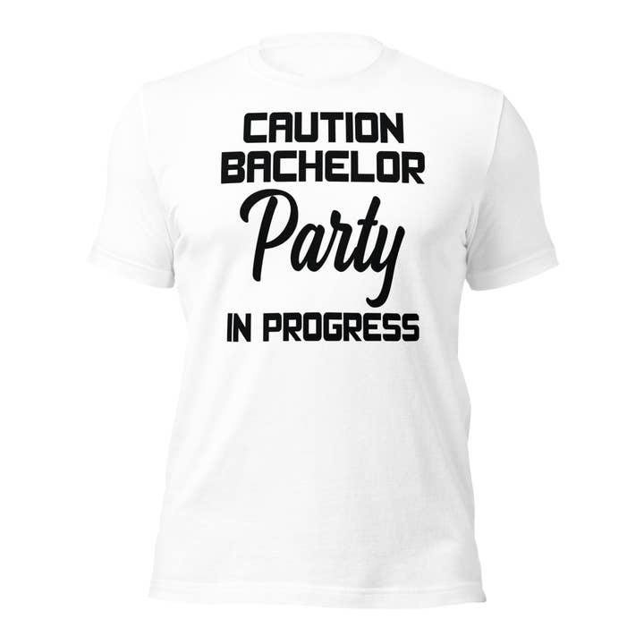 Varning Svensexa Pågår Unisex t-shirt för wholesale av Black and Gifted LLC