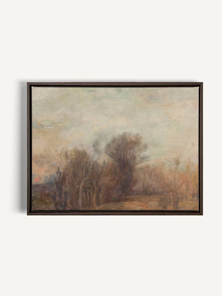 DERNIER SOUFFLE, Œuvre sur toile étirée pour la vente par Oleka Canvas