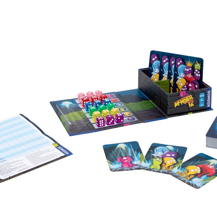 Thames & Kosmos UK LP – wholesale Board game – Open and Play: Monster 12 - Board Game