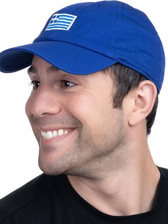 Gorra con Bandera de Grecia | Gorra de Béisbol de Perfil Bajo con Bandera Nacional de Países del Mundo para Hombres y Mujeres para venta al por mayor de Ann Arbor Tees