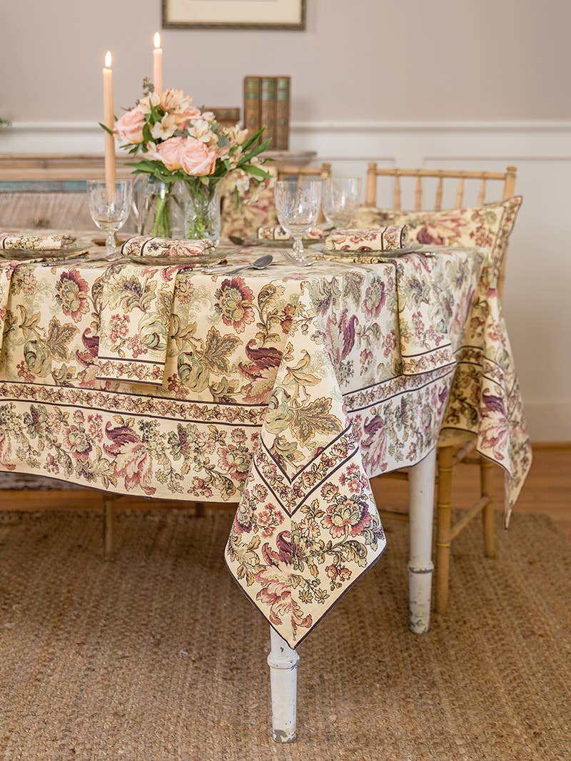 April Cornell - Venta al por mayor Manteles - Mantel Sonnet - Antiguo2