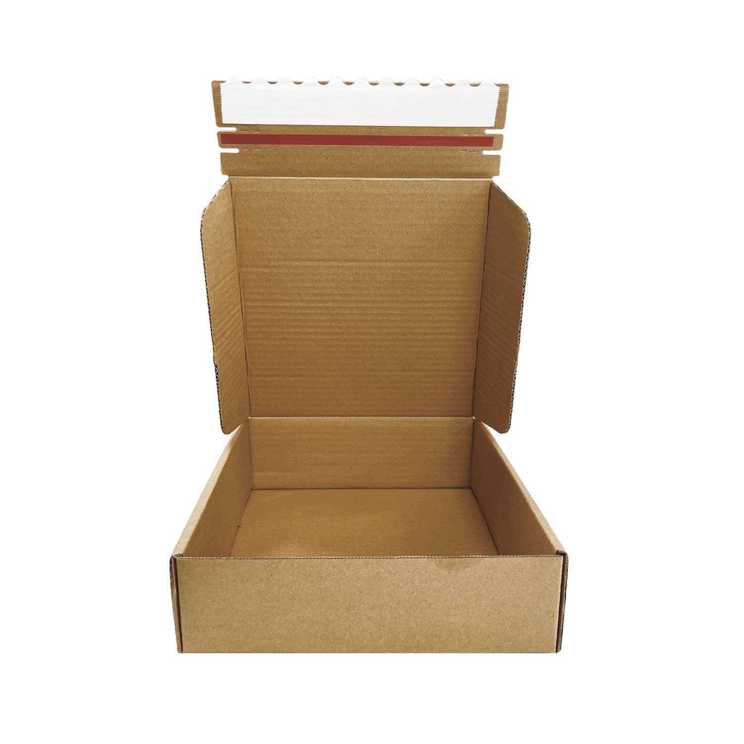 Kis Paper - Wholesale Gift Box - 40pcs 10"x10"x2" Kraft Corrugated Paper Mailer Boxes2