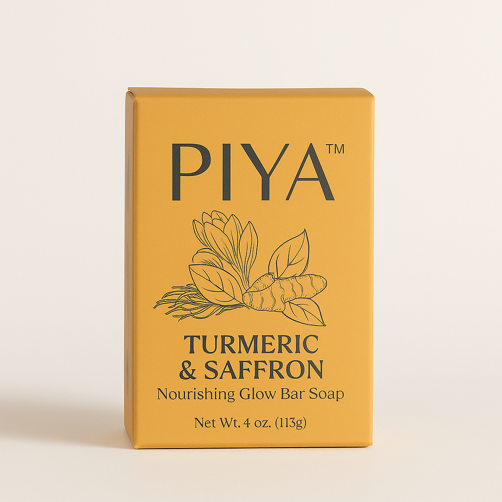 PIYA BEAUTY - Vente Pains de savon - Curcuma & Safran1