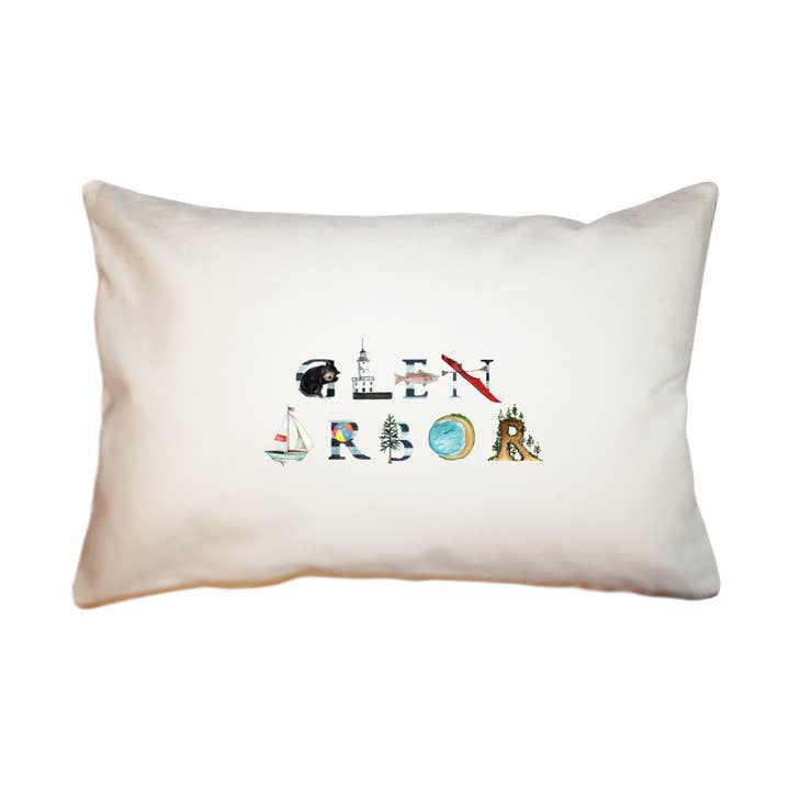 Glen Arbor groot rechthoekig kussen voor wholesale door Tina Labadini Designs