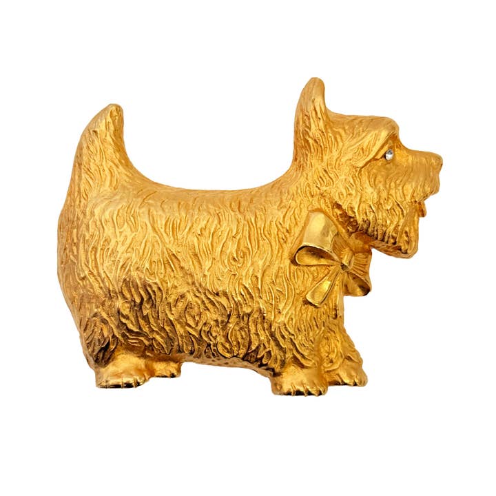 Fivela de Cinto com Cão Scottie por atacado de Hartman & Rose