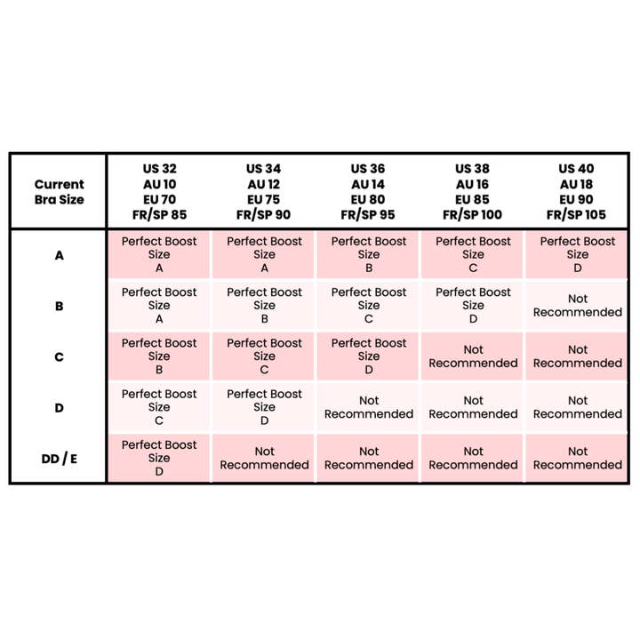 BOOMBA - Wholesale Bra Inserts - Women's - Perfect Boost Inserts