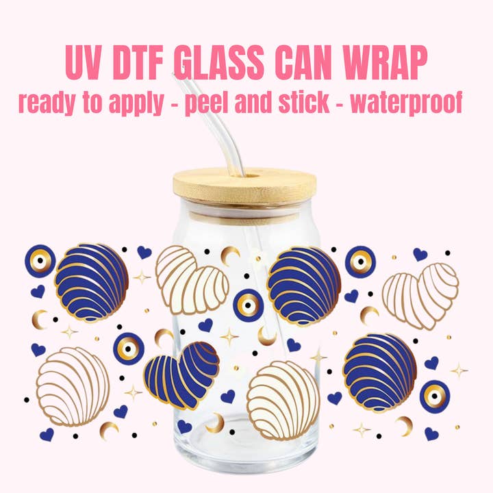 UV DTF Cup Wrap #063 for wholesale by One Stop Cups