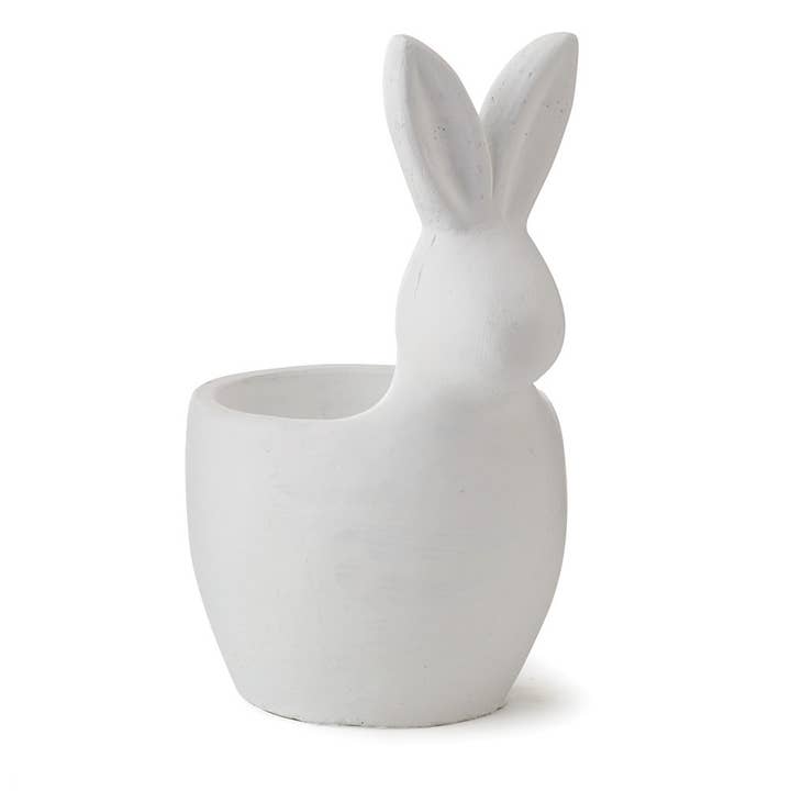 White Rabbit Cachepot 9" for wholesale by Napa Home & Garden