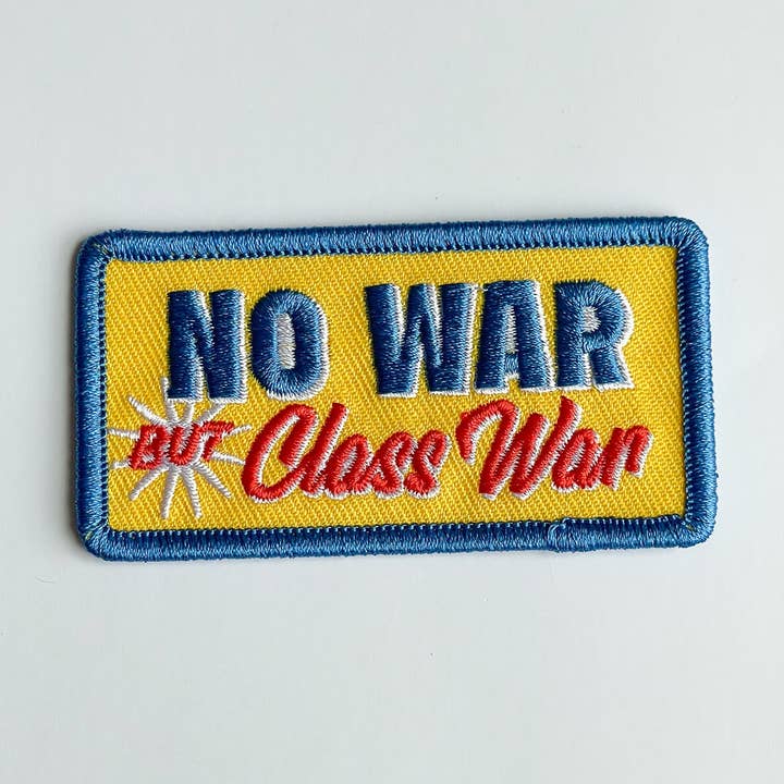 Creepy Orca Supply Company - Wholesale Patch - No War But Class War Leftist Patch0