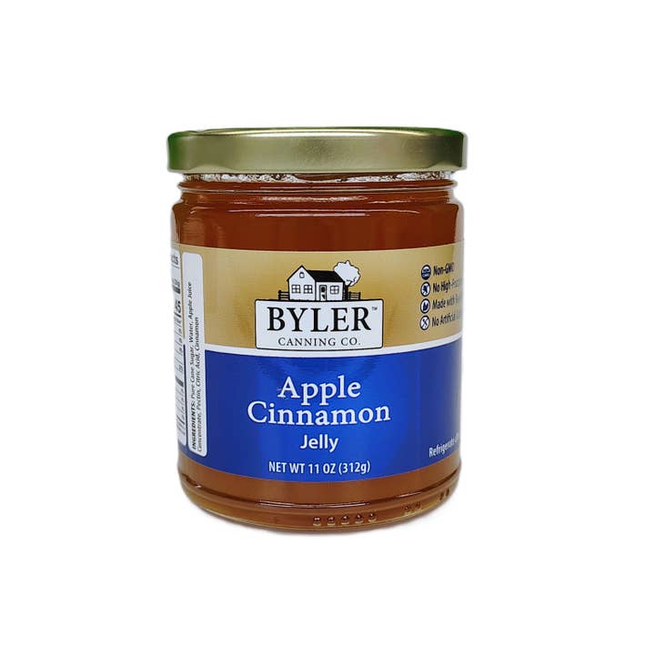Byler's Apple Cinnamon Jelly, 11oz for wholesale by Byler Canning Co.