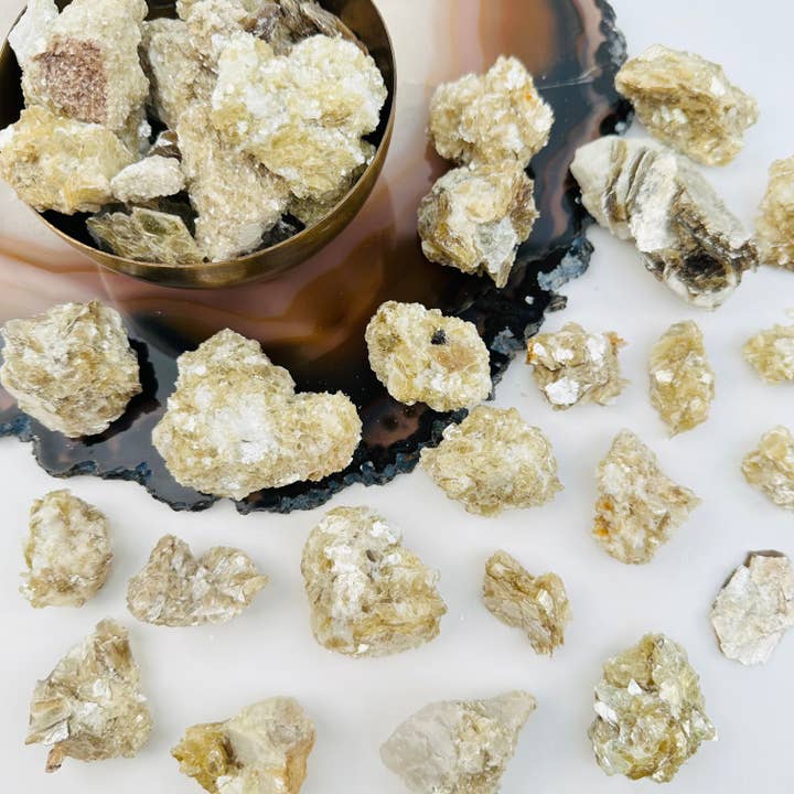Rock Paradise - Wholesale Spiritual Stone/Crystal - Natural Star Mica Crystal Clusters - 1lb Bag -2