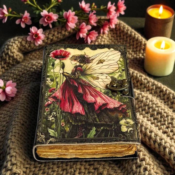 Feenleder-Tagebuch - Vintage-Zauberbuch für den Großhandel von Leatherooze