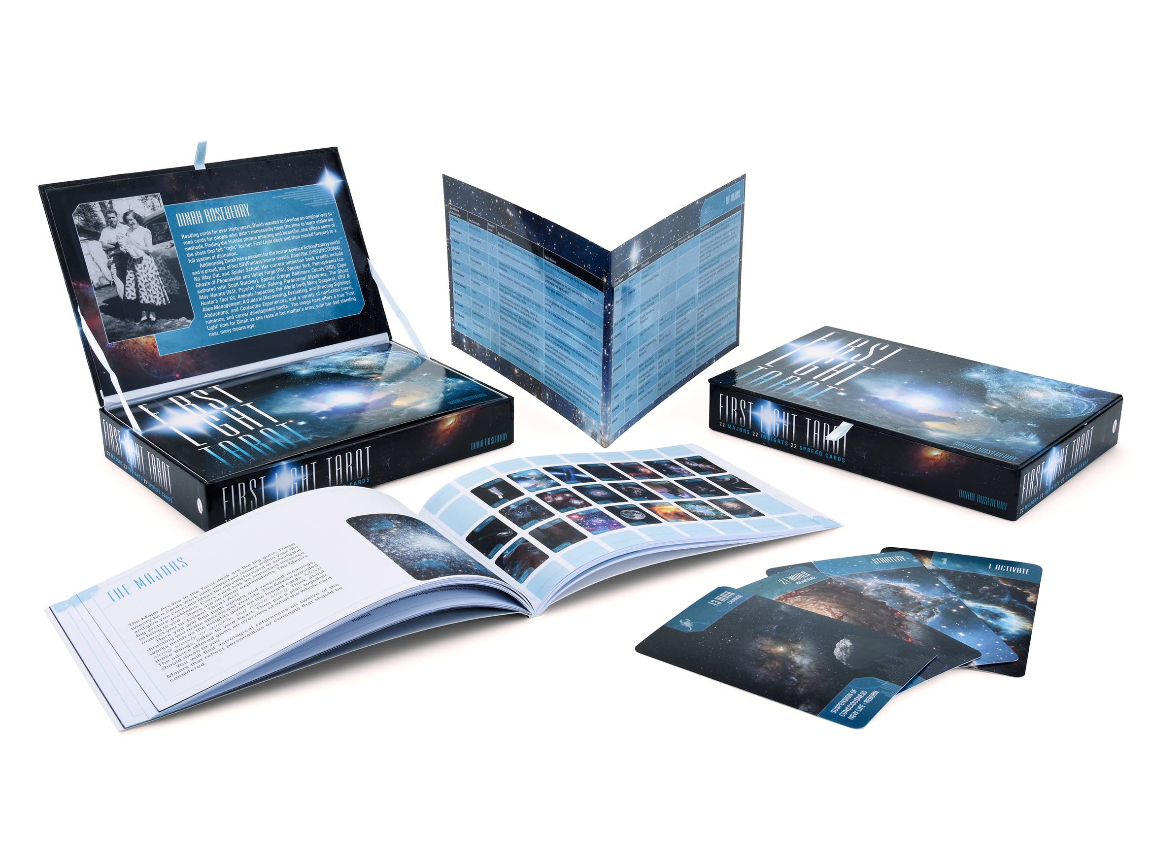 REDFeather - Wholesale Tarot Cards - First Light Tarot: 22 Majors, 22 Insights, 22 Spread Cards1