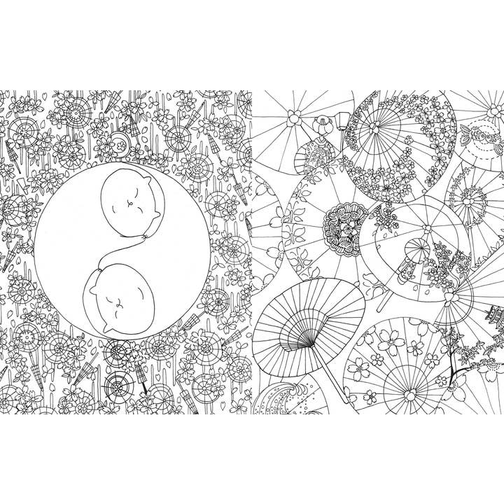 Hachette Book Group - Wholesale Coloring & Activity Book - Adult - A Million Cats Coloring Book3